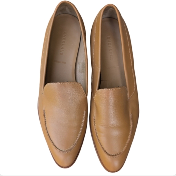 Everlane The Modern Loafer Camel Leather Size 11 - Picture 4 of 11